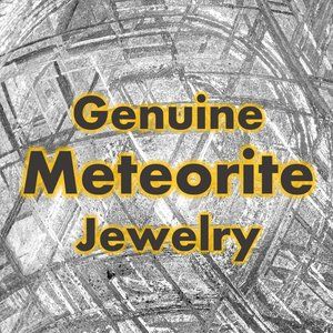 GENUINE METEORITE Jewelry Muonionalusta Rare Sterling Silver Men Women Unisex